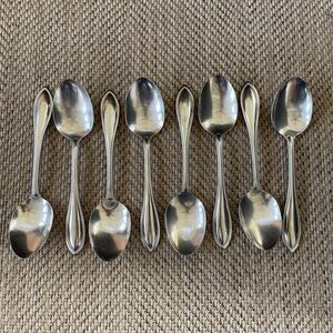 ONEIDA Stainless ARBOR AMERICAN HARMONY Soup Spoons  Set of 8